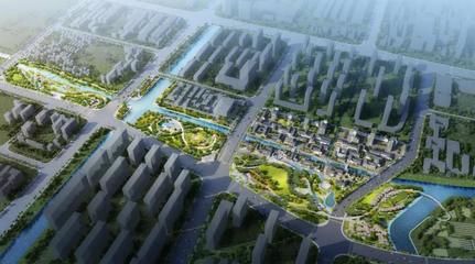 镇海新城西大河公园工程项目完成初步设计